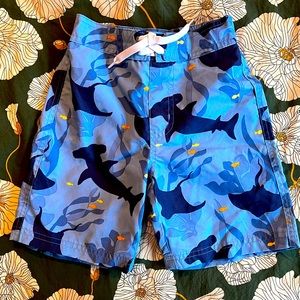 Janie and Jack swim trunks. 2T